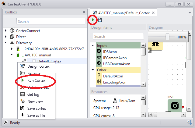 CC_CortexDesigner_run_cortex